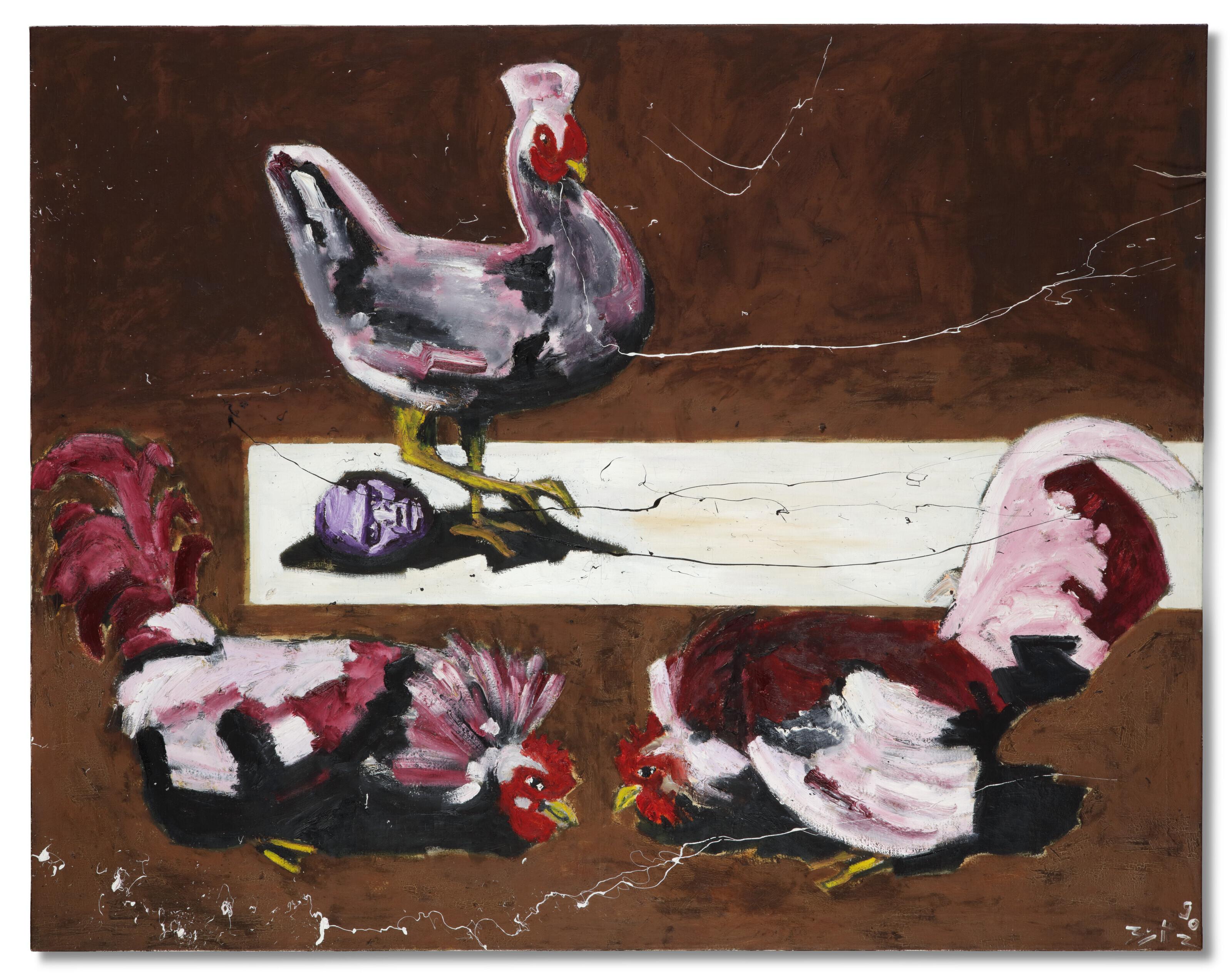 Werner Büttner - Blues und Hinterhof