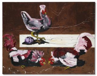 Werner Büttner - Blues und Hinterhof