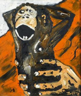 Werner Büttner - Kaiserschnitt-Affe