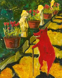 Werner Büttner - Ohne Titel (Bilanzpromenade)