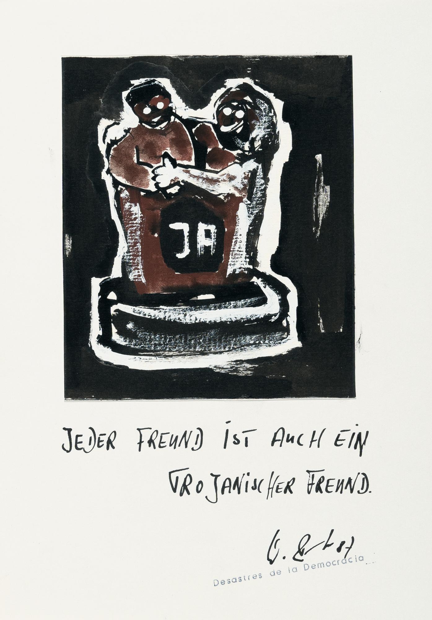 Werner Büttner - Zeichnungen