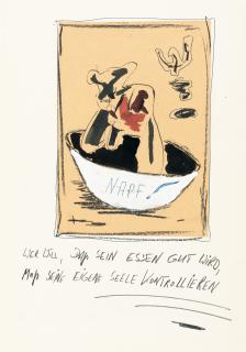 Werner Büttner - Zeichnungen