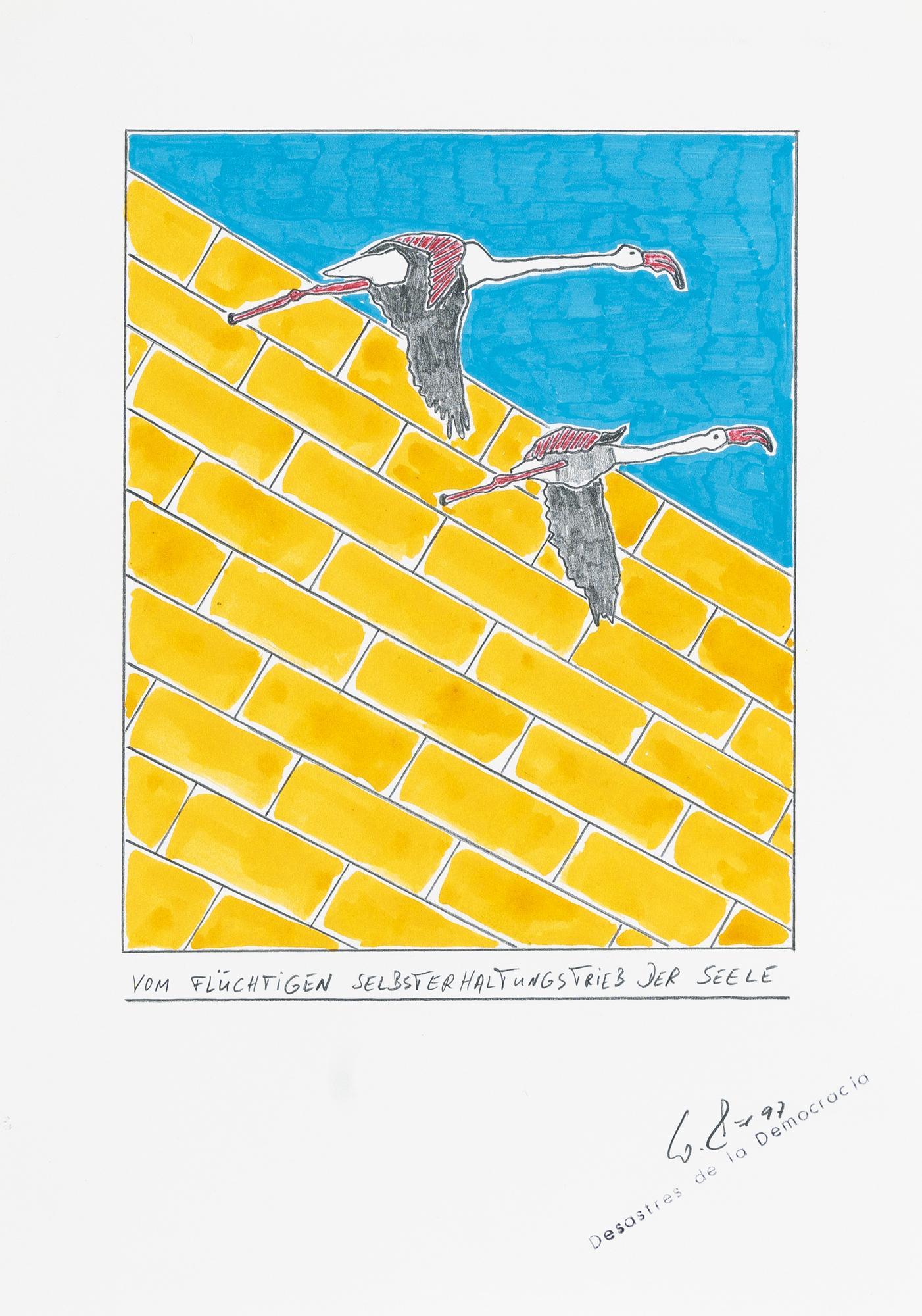 Werner Büttner - Zeichnungen