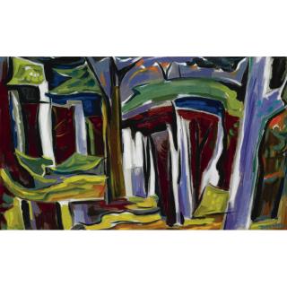 Werner Drewes - Ancient Cypress Grove