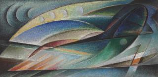 Werner Drewes - Study of Movement, Composition #7
