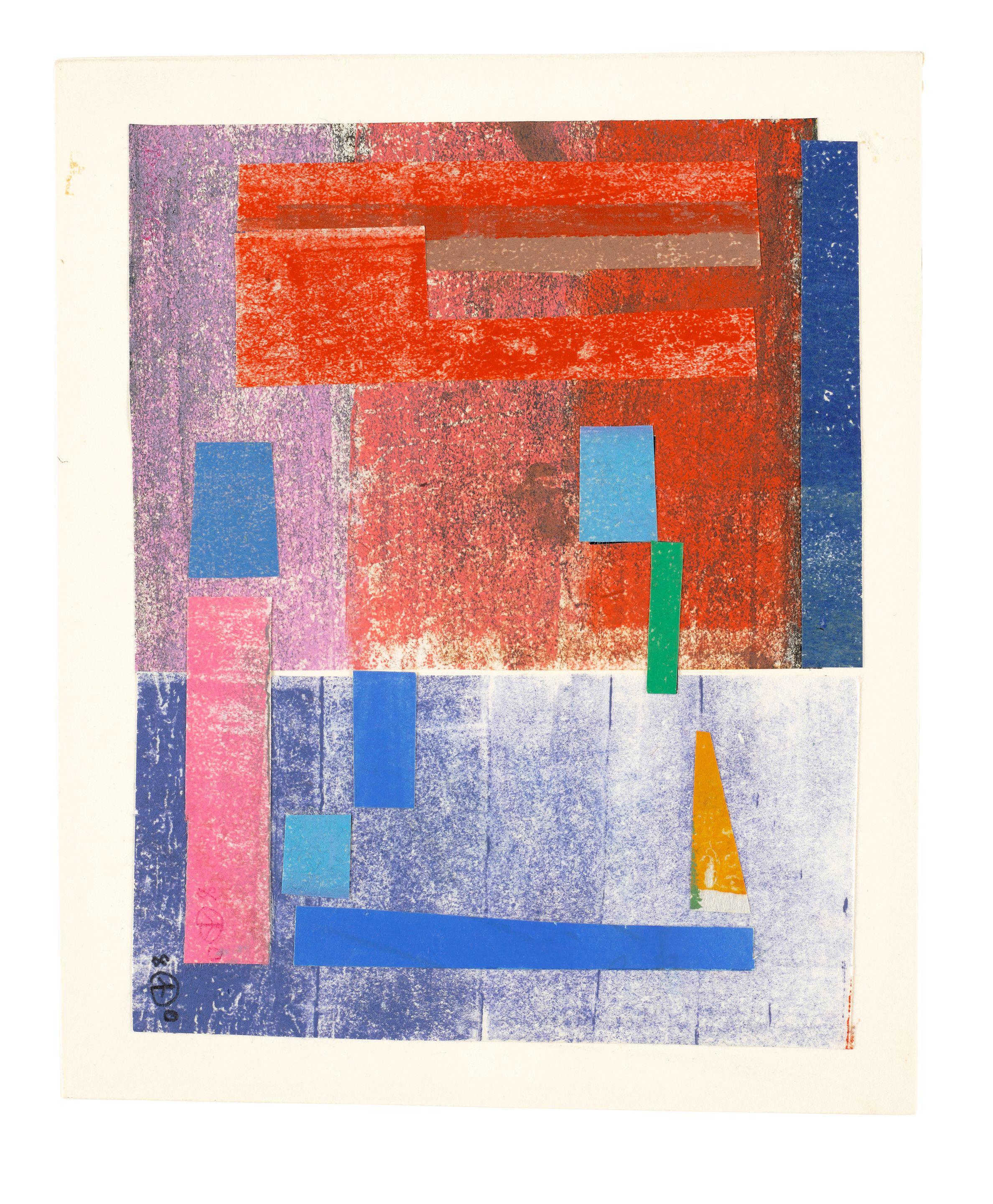 Werner Drewes - Untitled Collage, 459