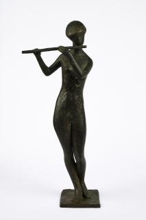 Werner Franzen - Mädchen mit Querflöte.