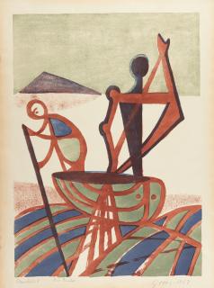 Werner Gilles - 3 Bll.: Ohne Titel