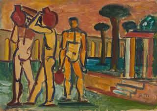 Werner Gilles - Krugträger.