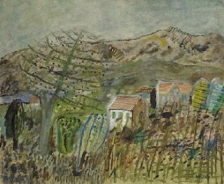 Werner Gilles - Landschaft auf Ischia