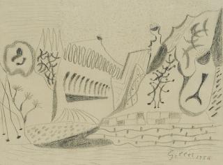 Werner Gilles - Ohne Titel (Ischia Schlucht).