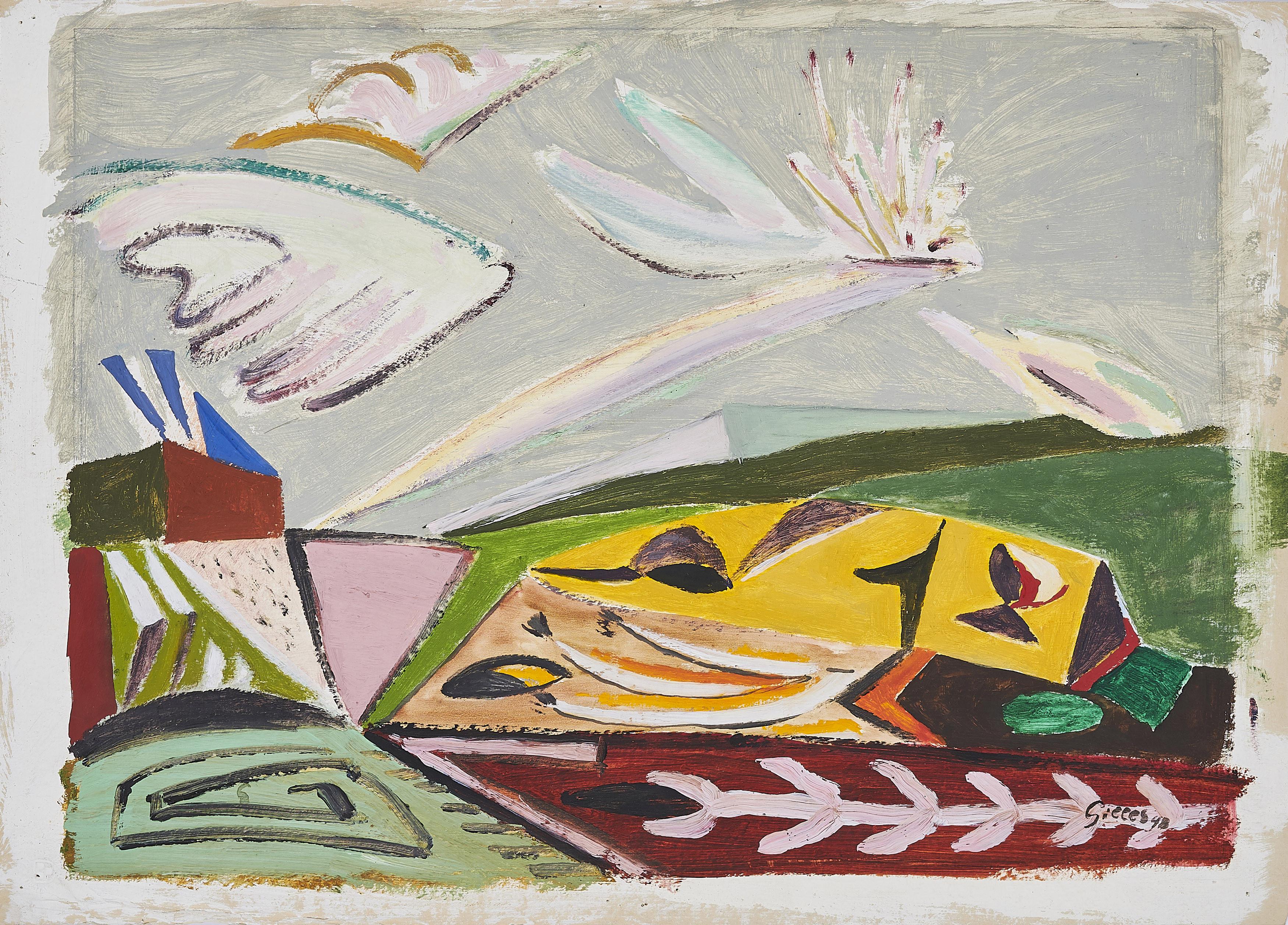 Werner Gilles - Ohne Titel.