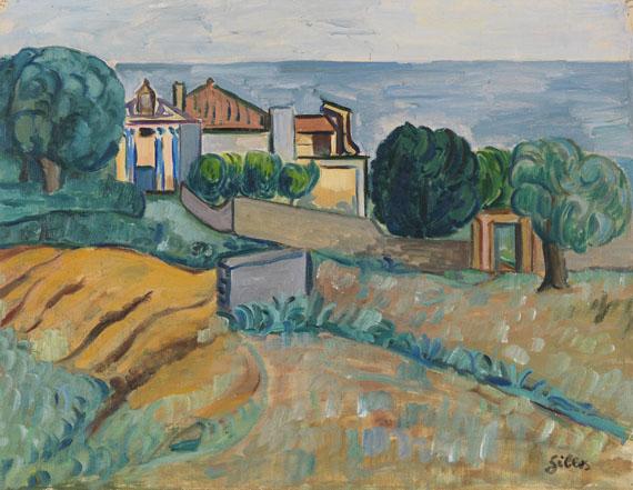 Südliche Landschaft by Werner Gilles Art.Salon