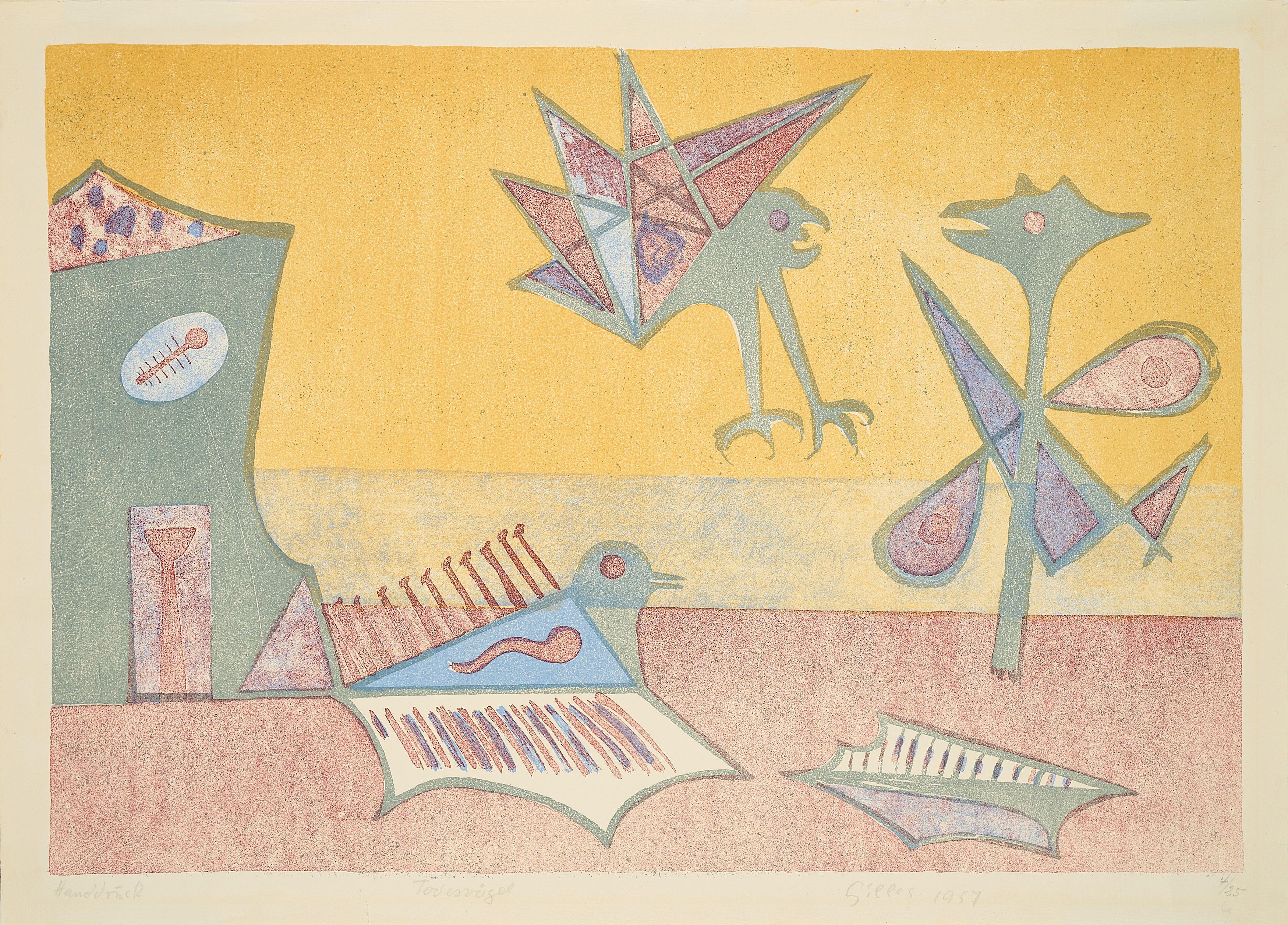 Werner Gilles - Todesvögel.