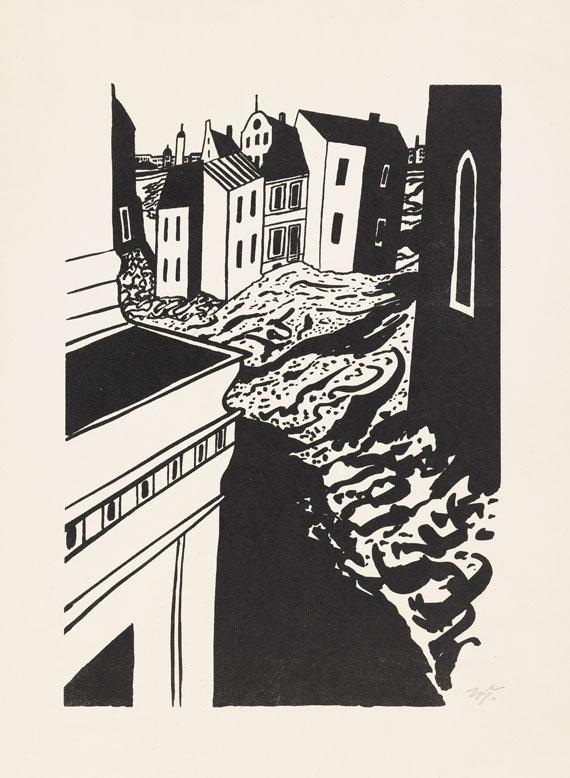 Werner Heldt - Häuser und Trümmer