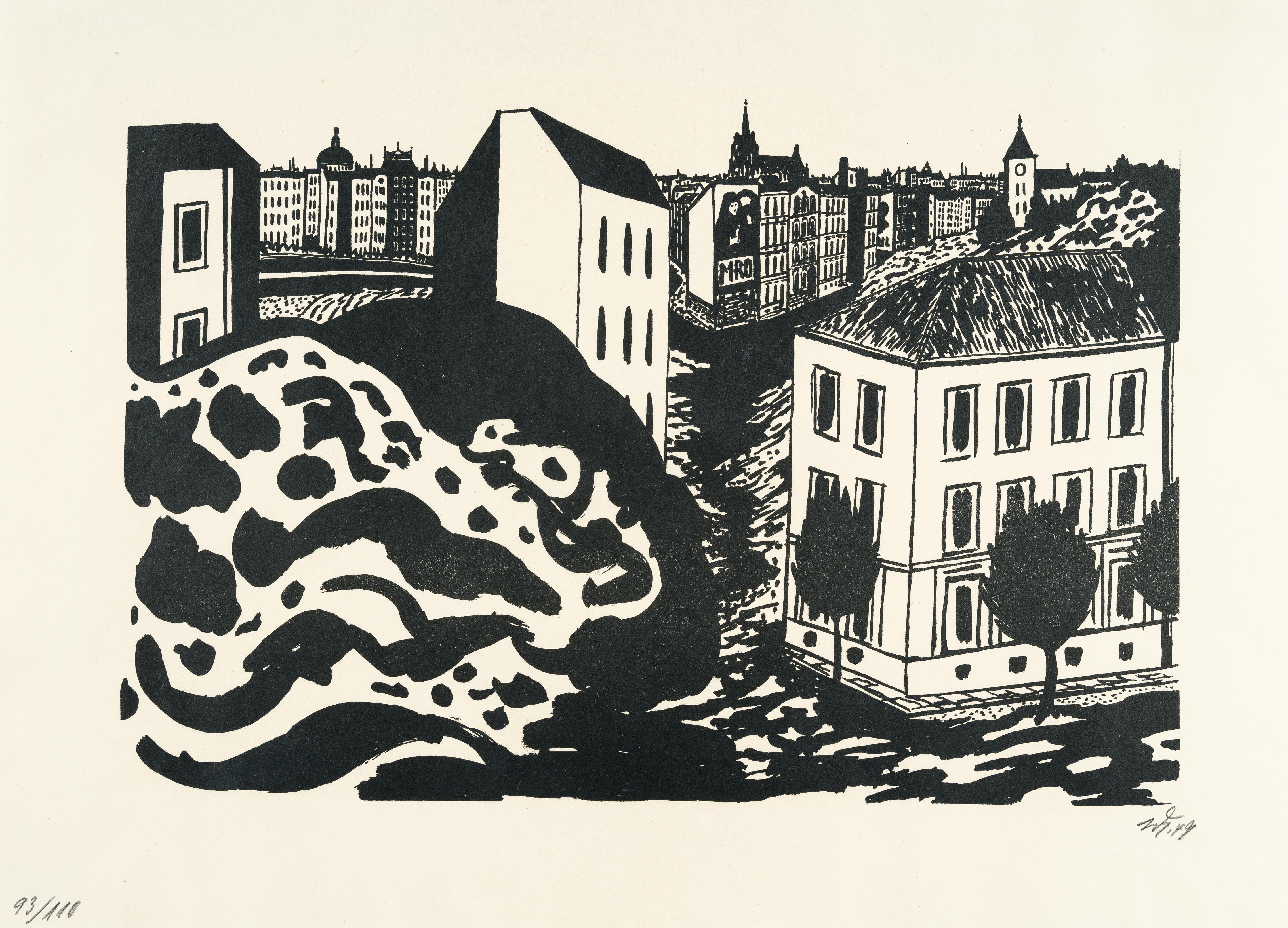 Werner Heldt - Stadtbild