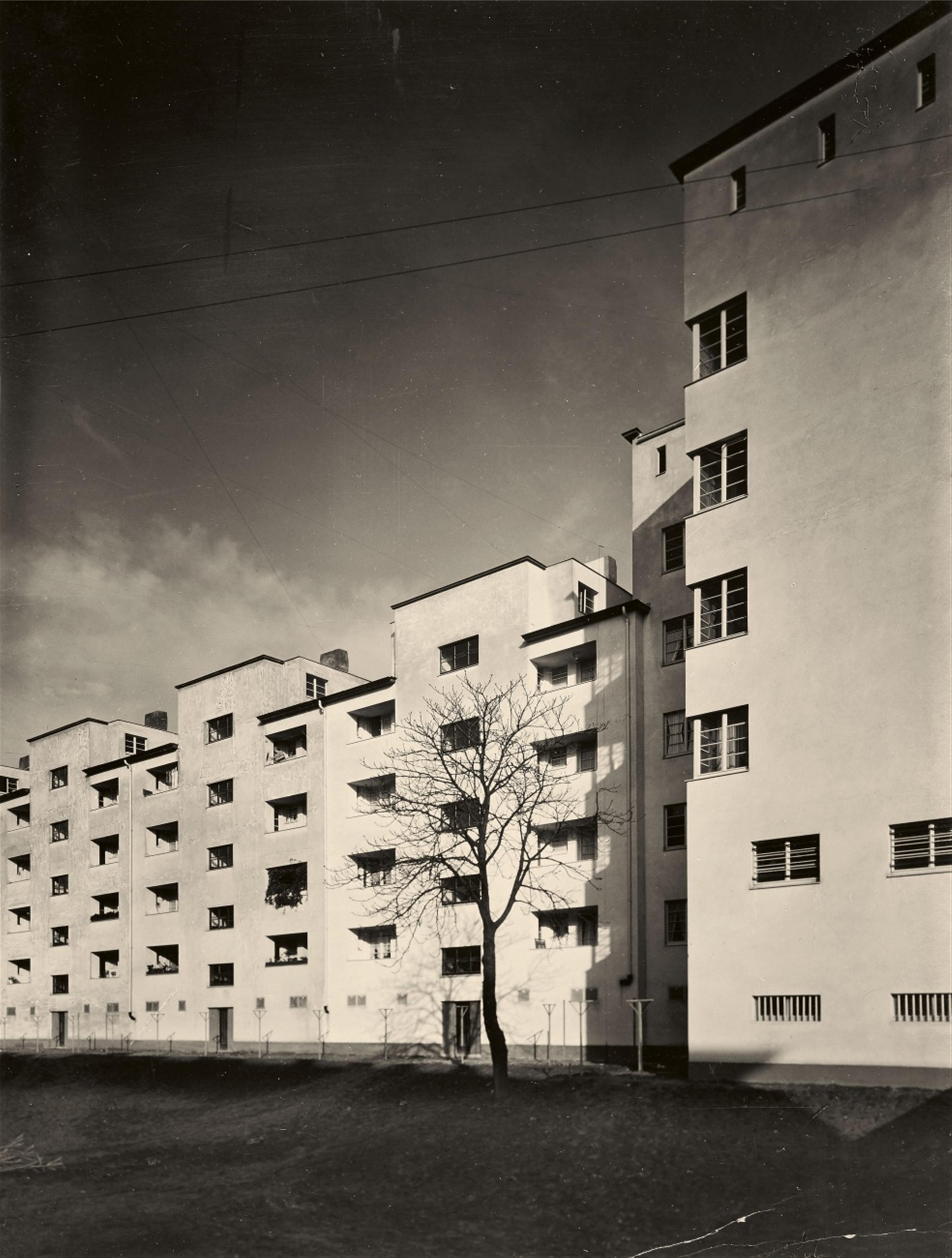 Werner Mantz - Bebauung an der Boltensternstraße, Naumann-Siedlung, Köln-Riehl