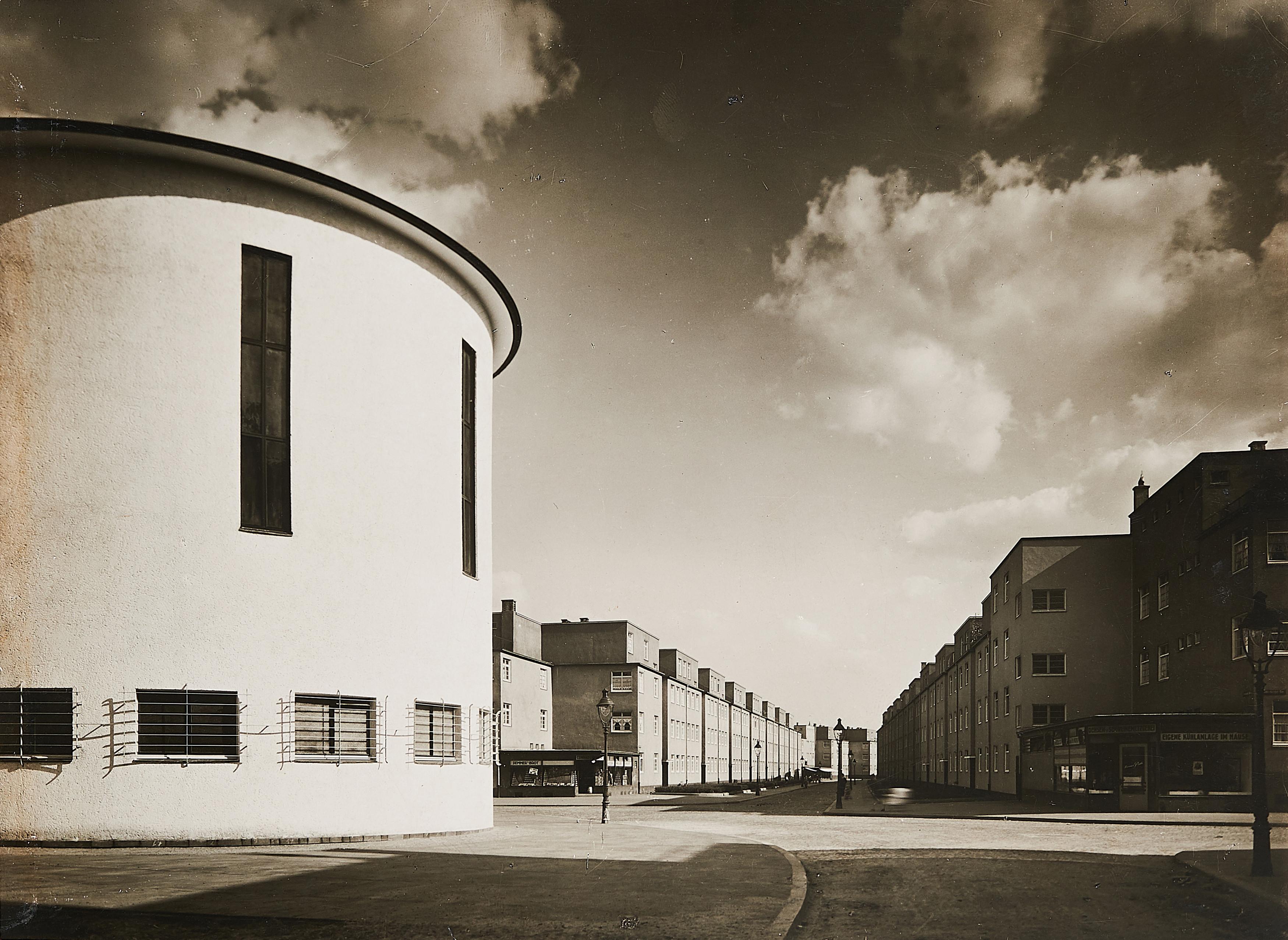 Werner Mantz - Siedlung Köln-Zollstock, Bornheimer Straße.