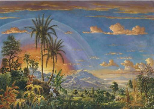 Werner Peiner - A tropical landscape
