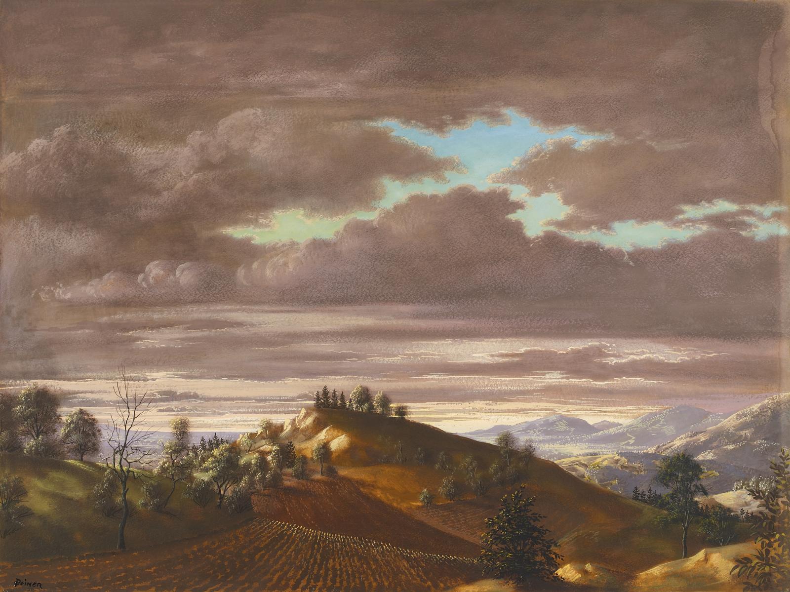 Werner Peiner - Eiffellandschaft.