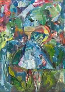 Werner Reinisch - „Femme en jupe“.