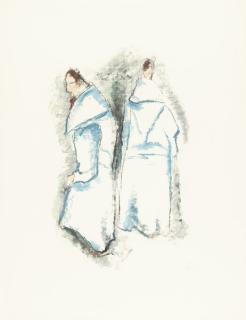 Werner Scholz - Zwei Mönche