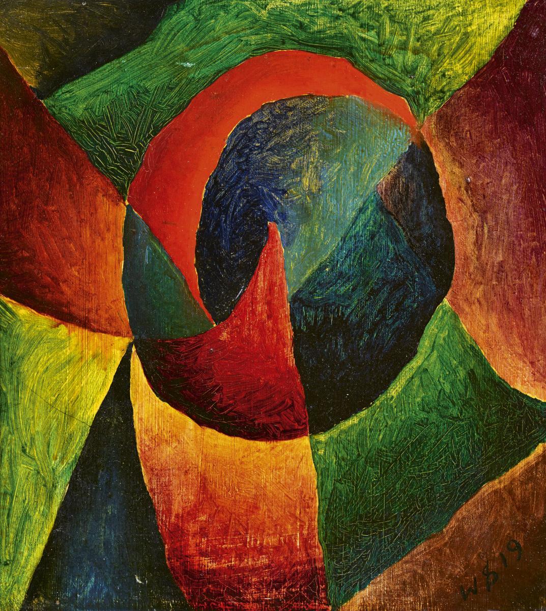 Werner Schramm - Kreisende Formen