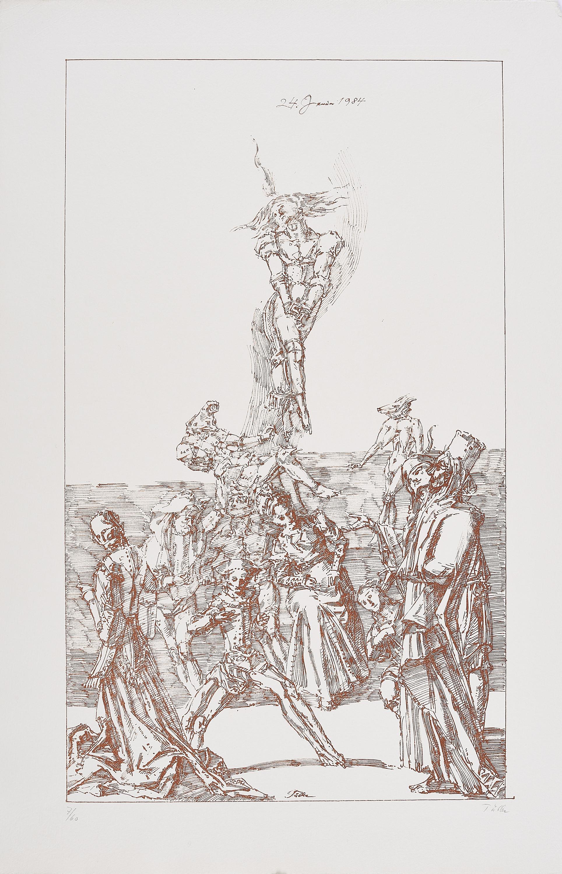 Werner Tübke - Auferstehung.