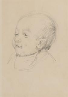 Werner Tübke - Bildnis eines Säuglings