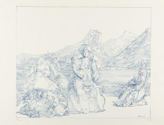 Werner Tübke - Figuren am Wolfgangsee