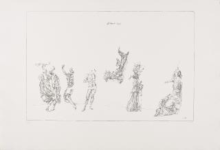 Werner Tübke - Figurenstudien.