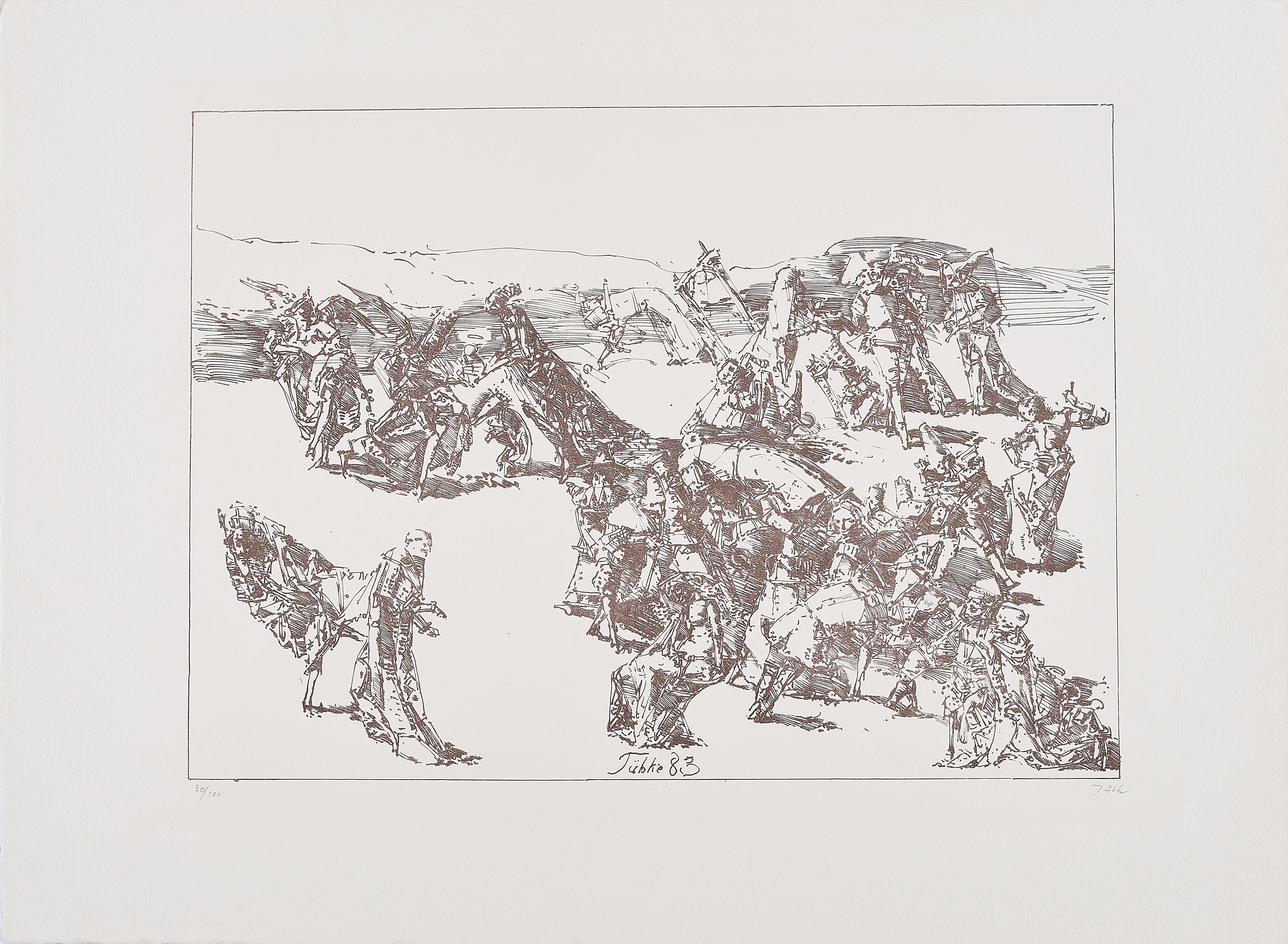 Werner Tübke - Karneval.