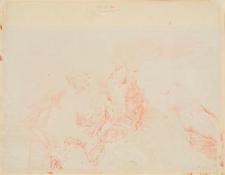 Werner Tübke - Ohne Titel (2 weibliche Halbakte)