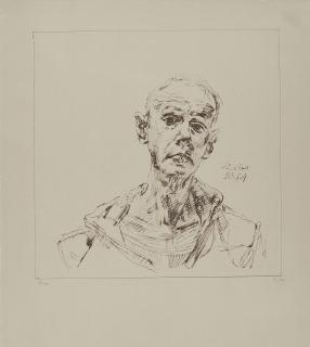 Werner Tübke - Selbstbildnis.