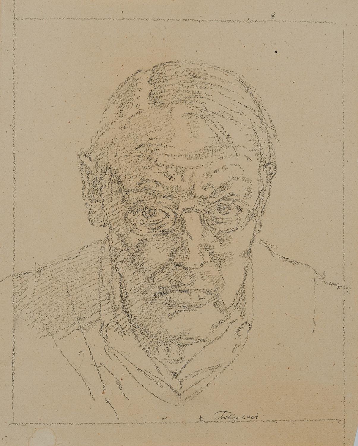 Werner Tübke - Selbstbildnis.