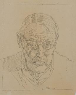 Werner Tübke - Selbstbildnis.