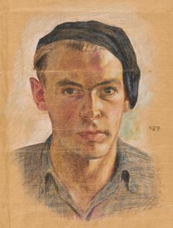 Werner Tübke - Selbstporträt.