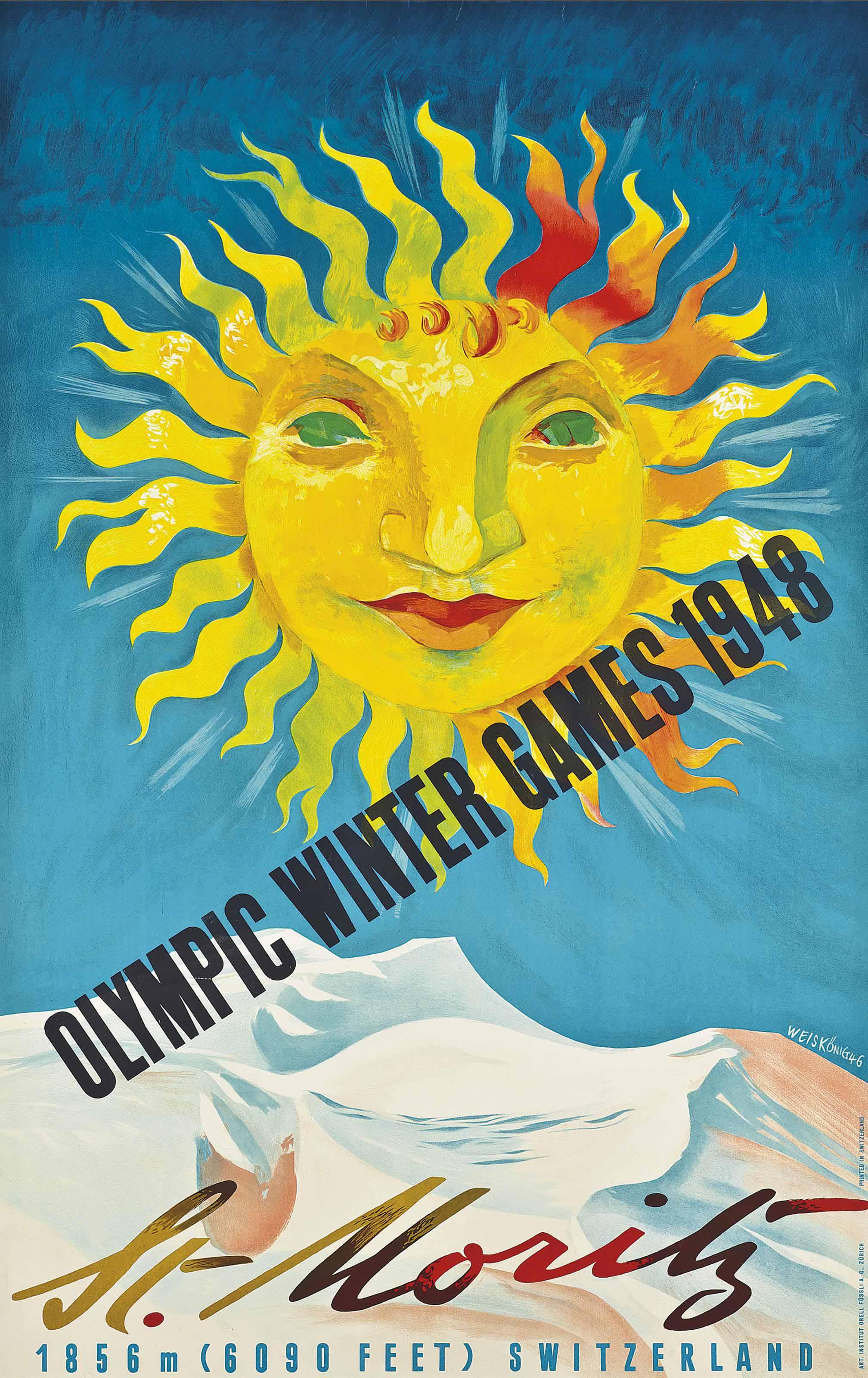 Werner Weiskönig - St. Moritz 1948