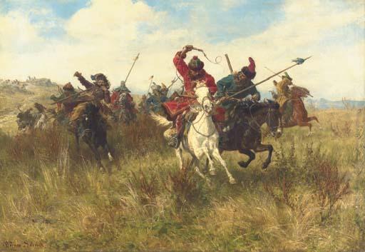 Werner Wilhelm Gustav Schuch - Cossacks