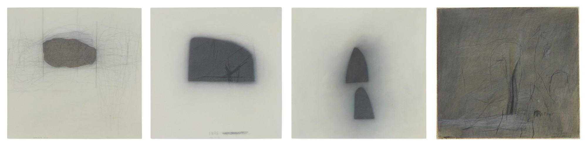 Wes Mills - I. Untitled Ii. Untitled Iii. Untitled Iv. Mother In Pain [Four Works]