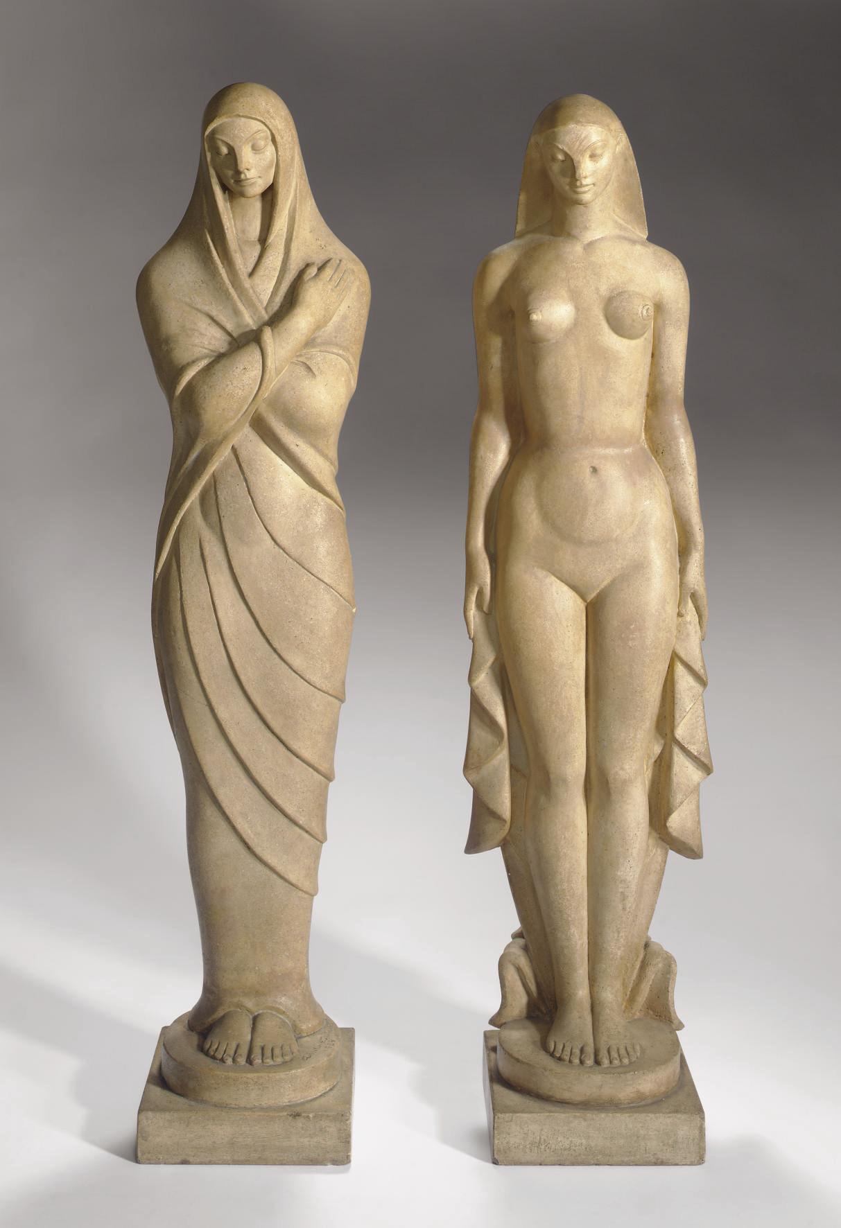 Wheeler Williams - Winter and Summer: Two Sculptures