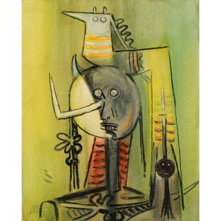 Wifredo Lam - Chant Dans La Forêt