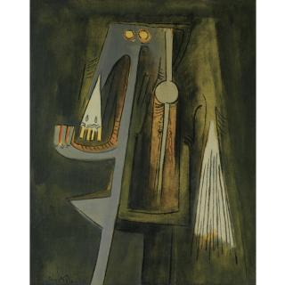 Wifredo Lam - Cuban Figure