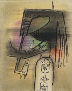 Wifredo Lam - Deux Figures, V