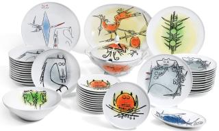 Wifredo Lam - Dinner Service Set