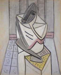 Wifredo Lam - Dona asseguda