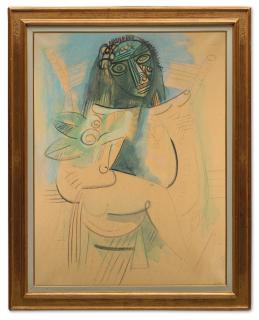 Wifredo Lam - Femme assise
