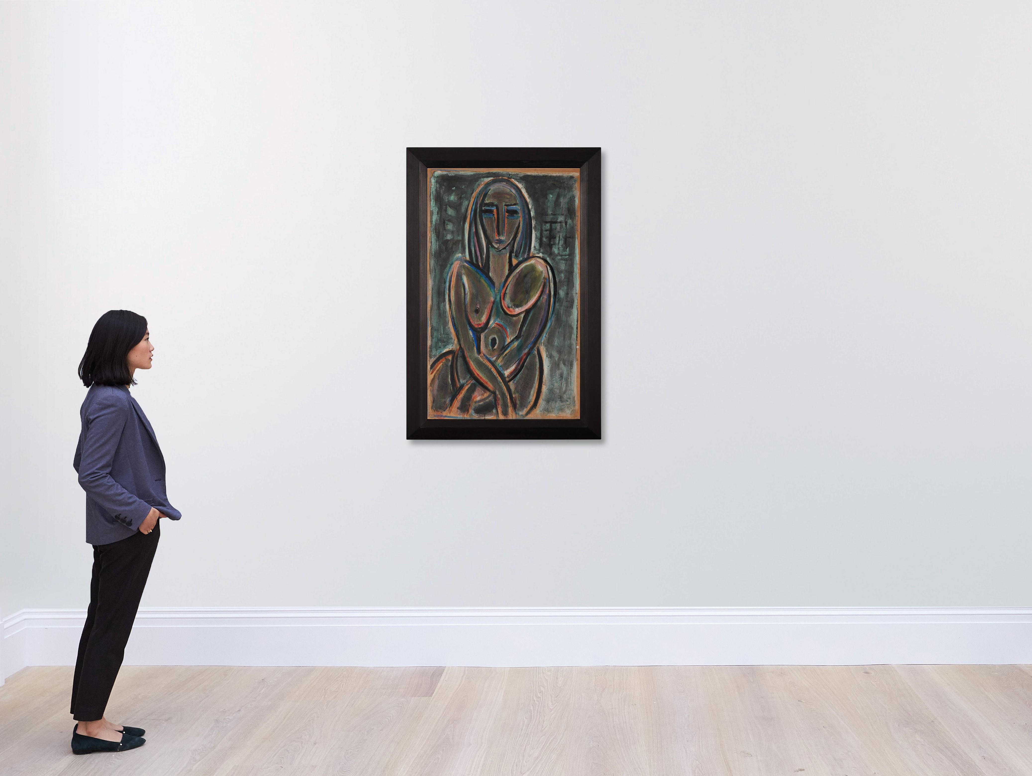 Wifredo Lam - Femme aux bras croisés