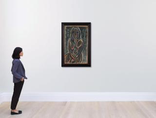 Wifredo Lam - Femme aux bras croisés