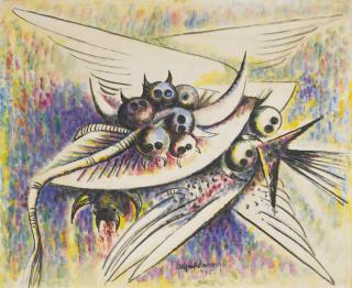 Wifredo Lam - Le Miel Noir